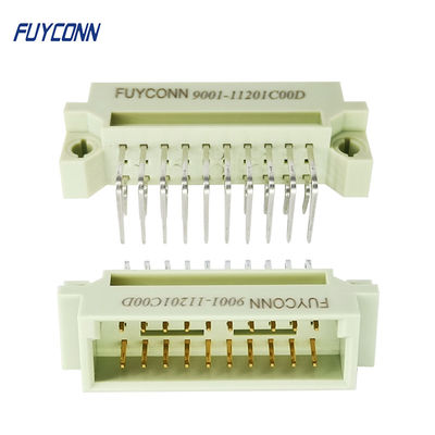 20 Pin Eurocard Connector 3 de Rechte hoek Mannelijke DIN41612 Schakelaar van rijen2*10p PCB