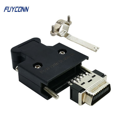 20 Pin Servo Connector Mini Solder-Type van het de Schakelaarw de Plastic Stoflaken van SCSI Schroef van Sider