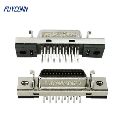 De Schakelaarw Fixness Hanger van 26 het Type van de Schakelaar Rechte hoek van Speldscsi Vrouwelijke PCB van SCSI