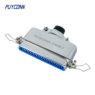 57-60500 schakelaarddk 50 Pin Female Solder Cup Centronic Schakelaar met Metaalkap