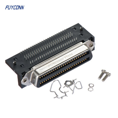 Amphenol 100 Pin Female-de Schakelaar van de Rechte hoekcentronics van PCB