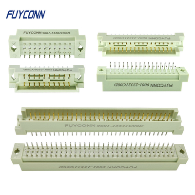 Recht DIN 41612 Europese Schakelaar van PCB van Schakelaar de Mannelijke 3rows PCB Verticale