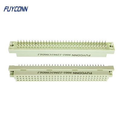 Wijfje 396 DIN41612-Schakelaar 96 Pin Straight-PCB Eurocard Grey Color