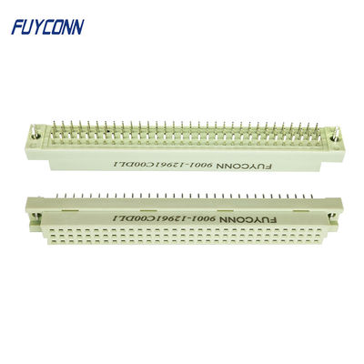 Wijfje 396 DIN41612-Schakelaar 96 Pin Straight-PCB Eurocard Grey Color